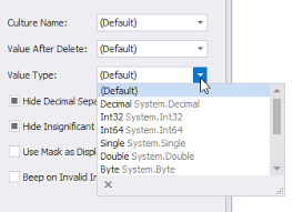I hope this article provides a comprehensible approach on how to use sql decimal data type. Mask Type Numeric Winforms Controls Devexpress Documentation