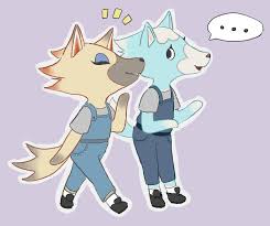 Skye And Vivian By Yuenni2 On Deviantart Animal Crossing Characters Animal Crossing Animals