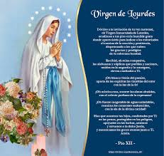 Padre de bondad, ya que para cumplir tus designios jesus mismo se esta oración va ofrecida al santo ángel de la guarda, por don juan del espíritu del tabaco, por don juan. Virgen De Lourdes Oracion Pio Xii Book Cover Books