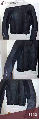 Frank Thomas Leather Motorcycle Jacket Jacket Is In Pristine Condition Armor In The Elbows Shoulders And Leather Motorcycle Jacket Jackets Motorcycle Jacket