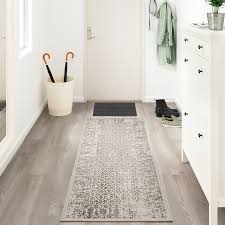 Snaptum Rug Low Pile White Antique Look Shop Here Ikea Runner Rug Entryway Rugs Cheap Carpet Runners