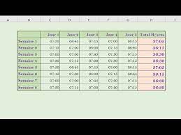 We did not find results for: Faire Des Sommes Sur Des Heures Dans Excel Youtube