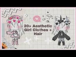 Maybe you would like to learn more about one of these? 20 Aesthetic Girl Clothes Hair Gacha Life Indonesia Youtube Aesthetic Girl Bad Girl Outfits Hair