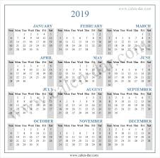 Calendar 2019 Download Printable Template Calendar Print Calendar Template Printable