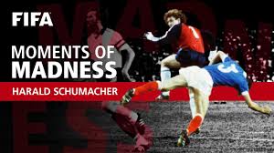 His hip ploughed directly into battiston. Schumacher S Shocking Collision On Battiston Spain 1982 Fifa World Cup Youtube