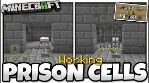 One of the most popular ways of enjoying minecraft prison is by connecting to a server. Minecraft Working Prison Cells Easy Tutorial Mcpe Xbox Bedr Minecraft Minecraft Redstone Diy Minecraft