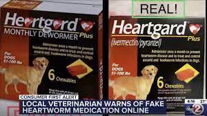 Warning Fake Heartworm Medication Sold Online Heartworm Medication Heartworm Veterinarian