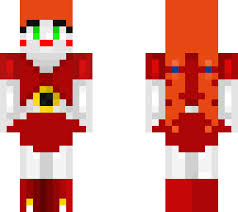 We're a community of creatives sharing everything minecraft! The Original Circus Baby From Five Nights At Freddy S Sister Location Minecraft Skin