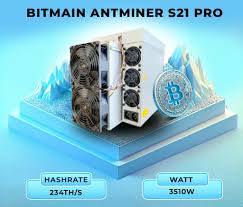 Bitmain Antminer S21 Pro 234Th at ...