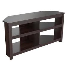 You'll save on every piece of furniture at amish outlet store! Inval 50 In Espresso Wengue Wood Corner Tv Stand Fits Tvs Up To 60 In With Cable Management Mtv 13519 The Home Depot