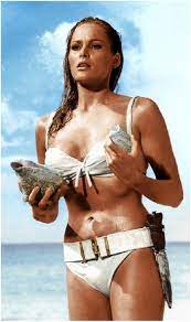 The actress unsurprisingly became one of the 80s most famous. The First Bond Girl Ursula Andress