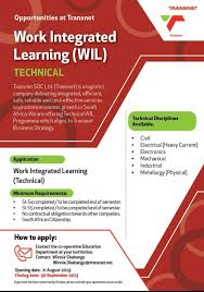 Transnet: Learnerships 2023 - StudentRoom.co.za