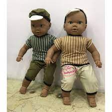 oyuncak zenci et bebek 60 cm esmer bebebek kargo ucretsiz bebek esmerler oyuncak