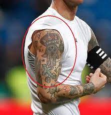 He began his career at local side sevilla fc where he ramos has a great number of tattoo masterpieces on his body. Sergio Ramos 42 Tattoos Their Meanings Body Art Guru