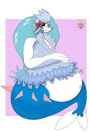 Primarina big belly by DISARYFOX473 -- Fur Affinity [dot] net