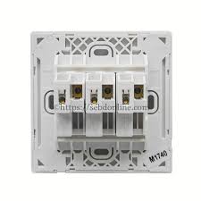 Electrical parts small dimmer kncb moul ded Mk R4783w1whi 3 Gang 1 Way 16ax Wide Rocker Switch Sebd Electrical Sdn Bhd