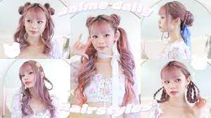Cute anime hairstyle looks charming with lovely hair accessories. 6 Cute Daily Hairstyles Inspired By Anime Sailor Moon Fate Stay Night Etc Youtube