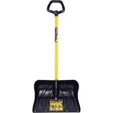 True Temper Snow Blazer 20 In Poly Combo Snow Shovel 1649900 At The Home Depot Tablet Snow Shovel Snow Shovels The Home Depot