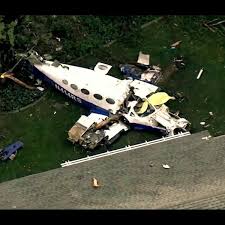 The crash began as the field closed in on the finish line and sent rookie kyle larson's car sailing into the fence that separates the track from the large chunks of larson's car landed in the grandstands. Local Questions Arise Over La Aircraft Crash Local News Heraldandnews Com