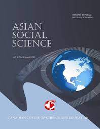 Issn:22265139,,international journal of asian social science,pakistanjournal issn: Home Asian Social Science Ccse