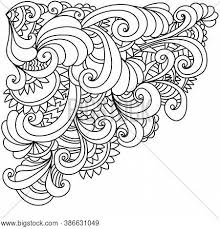 Download flower petals stock vectors. Doodle Patterns Curls Vector Photo Free Trial Bigstock
