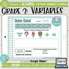 Geometry worksheets | quadrilaterals and polygons worksheets #226846. Variables Grade 2 2020 Ontario Math Digital Strand C Algebra Google Slides
