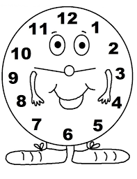 Free Printable Clock Coloring Pages For Kids Ausmalbilder Malvorlagen Fur Kinder Ausmalbilder Kinder