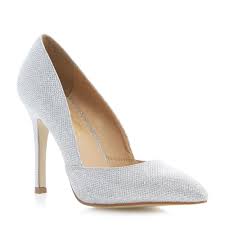 Black And Silver Shoes Ladies Head Over Heels Ladies Bodene Pointed Toe High Heeled Court Shoe Silver Glitter Dune Shoes Online Heels Court Shoes High Heels