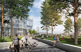 Creating A New Model For Waterfront Revitalization Landscape Model Landscape Plans Landscape