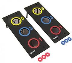3 hole washer game set. Set Sports Backyard Tailgate Yard Kit 3 Hole Bean Bag Washer Toss Cornhole Game Outdoor Sports Sporting Goods