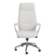 Carlucci Executive Chair Upholstery Color White High Back Office Chair Office Chair Executive Chair