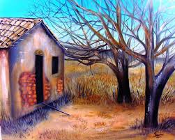 Generally this is the part of brazil that foreigners don't visit. Casinha Do Sertao Painting By Fada Fadul Artmajeur