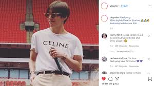 Abaixo você encontrará respostas para dúvidas frequentes e informações detalhadas sobre o produto! V Do Bts Aparece No Instagram Do Diretor De Moda Da Celine Kpoplat
