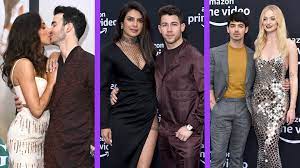 The pair packed on the pda a the soiree, as they lovingly looked at each other and couldn't keep their hands off one another while striking a. The Jonas Brothers Wives Steal The Spotlight On Triple Date Night At Chasing Happiness Premiere Access
