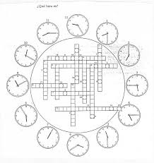 02 5hora Jpg 753 796 Pixels Spanish Worksheets Spanish Learning Activities Teaching Spanish