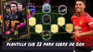 Fifa 21 ultimate team icon swaps 2 has arrived, bringing with it the opportunity to grind for 18 more icon swap tokens and use them to unlock exciting packs and players, including a few prime icon moments cards! Plantilla Sub 23 Para Conseguir El Sobre De 50k En Objetivos Fifa 21 Youtube