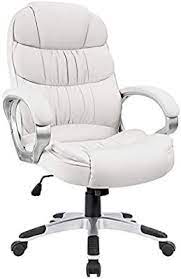 amazon com homall office chair high back computer chair ergonomic desk chair pu leather adjustable he white office chair ergonomic desk chair ergonomic chair
