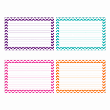 The scandinavian look is in, so grab these printable scandi craft 4×6 tabbed index cards while the trend is hot. 20 Colorful Note Card Templates Kitty Baby Love