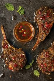 Grilled Lamb Chops With Mint Jalapeno Jelly Recipe Grilled Lamb Chops Grilled Lamb Lamb Chops