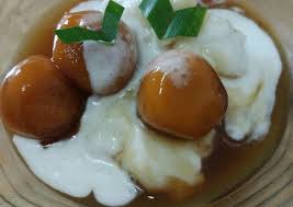 Namun tidak hanya ubi saja yang dicampur dengan nasi, karena itu adalah penyajian zaman dahulu, kini justru nasi sela diperjualbelikan dengan lauk yang lebih beragam. Resep Bubur Sumsum Candil Ubi Jalar Karya Ryismi Ayu 1juta Resep Berbagai Resep Masakan Dan Kue Resep100kuebrownies