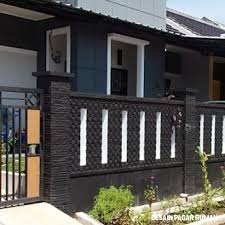 Contoh Ide Terkeren Desain Pagar Rumah Rumah Minimalis Rumah Desain