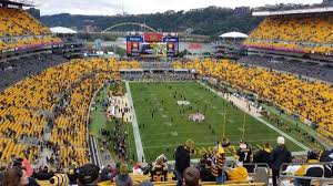 this seat is a bleacher seat at heinz field