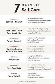 7 Day Self Care Challenge Ambitious Kitchen Self Care Activities Self Care Self
