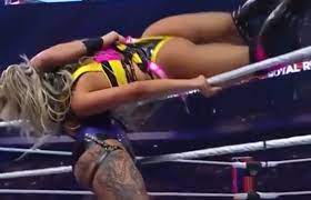 Wedgie is one way to get a girl out of the ring. : r/WomenWrestlingWedgies