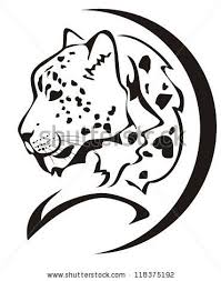 Black And White Cheetah Logo Leopard Logo Cheetah Logo Cheetah Face Logo Images