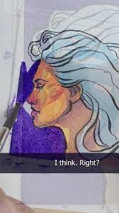 Draw'n Together Day 03 Thanks @plazaart_nashville for making a welcoming  place for ALL artists.