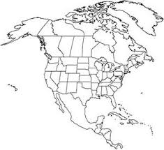 Black And White Simple World Map With Countries Pin By Dorene Of On Homeschool America Map North America Map Map Outline