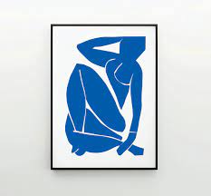 Henri Matisse blau nackt Frau ausgeschnitten Kunstdruck Poster - Etsy  Österreich