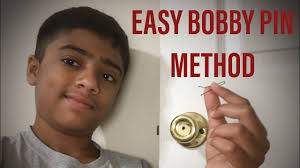 Pin tumbler locks are the most common locks found on the front check out our article on how to pick a lock with a paperclip. How To Use A Bobby Pin To Unlock A Door Step By Step Youtube