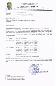 Surat undangan dan surat keputusan. 63 Contoh Undangan Resmi Pengambilan Rapot Terupdate